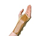 Medline Elastic Wrist Splint, Left, Large, 7", Black 1 thumbnail image