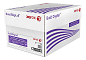 Xerox® Bold Digital™ Printing Paper, Tabloid Extra Size (12" x 18"), 100 (U.S.) Brightness, 32 Lb, White, 500 Sheets Per Ream, Case Of 4 Reams