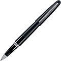 Pilot® Metropolitan Fine Gel Roller, Fine Point, 0.5 mm, Metallic Brass/Black Barrel, Black Ink 1 thumbnail image