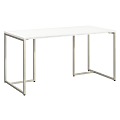 Bush Business Furniture Method 60"W Table Computer Desk, White, Standard Delivery 1 thumbnail image