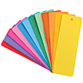 Hygloss Mighty Bright™ Blank Bookmarks, 2" x 6", Assorted Colors, Pack Of 100 1 thumbnail image