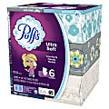 Puffs Ultra Soft 1-Ply Facial Tissues, White, 124 Tissues Per Box, 6 Boxes Per Pack, Case Of 4 Packs 1 thumbnail image