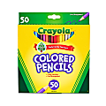 Crayola® Colored Pencils, Assorted Colors, Box Of 50 Color Pencils 1 thumbnail image