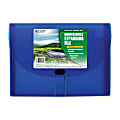 C-Line® 13-Pocket Expanding File, Letter Size, Blue 1 thumbnail image