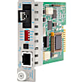 Omnitron Systems iConverter T1/E1 Media Converter - 1 x SC Ports - T1/E1 - 24.85 Mile - Internal