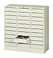 Tennsco 30-Drawer Organizer, Putty, Legal Size 1 thumbnail image