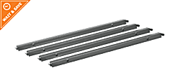 HON Single Front-to-Back Hanging File Rails, 4 per Carton, Extended Ship 1 thumbnail image