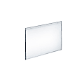 Azar Displays Wall-Mount U-Frame Acrylic Sign Holders, 8" x 10", Clear, Pack Of 10 1 thumbnail image