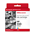 Office Depot® Brand Remanufactured Tri-Color MICR Ink Cartridge Replacement For HP 110, OD110