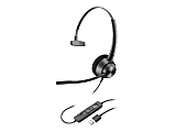 Poly EncorePro 310, USB-A - 300 Series - headset - on-ear - wired - USB