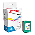 Clover Imaging Group™ Remanufactured Tri-Color Ink Cartridge Replacement For HP 75, OD75