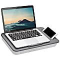 LapGear® Sidekick™ Lap Desk, 2-1/4"H x 17"W x 11"D, Gray Herringbone, 44215-OD 1 thumbnail image