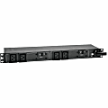 Tripp Lite PDU Basic 208V / 240V 5/5.8kW 30A C19 4 Outlet L6-30P Horizontal 1URM, PDUH30HV19 1 thumbnail image
