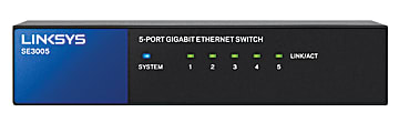 Linksys Lynksys SE3005 5 Port RJ 45 Broadband Switch 1 thumbnail image