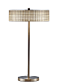 Adesso® Wilshire Table Lamp, 27"H, Silver Shade/Steel Base 1 thumbnail image