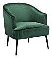 Zuo Modern Ranier Plywood And Steel Accent Chair, Green 1 thumbnail image