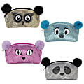 Inkology Pencil Pouch, 9"H x 6"W x 3/4"D, Panda