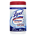 Lysol® Power & Free™ Multipurpose Disinfecting Wipes, Oxygen Splash Scent, Canister Of 75 Wipes 1 thumbnail image