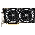 MSI ARMOR GTX 1070 ARMOR 8G OC GeForce GTX 1070 Graphic Card - 1.56 GHz Core - 1.75 GHz Boost Clock - 8 GB GDDR5 - 256 bit Bus Width - Fan Cooler - DirectX 12, OpenGL 4.5 - 3 x DisplayPort - 1 x HDMI - 1 x Total Number of DVI (1 x DVI-D) 1 thumbnail image