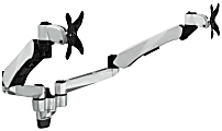 Mount-It MI-45114 Dual Monitor Wall Mount, 8"H x 46"W x 2-1/2"D, Silver 1 thumbnail image