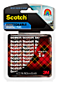 Scotch® Reusable Adhesive Strips, 1" x 3", Pack Of 6 1 thumbnail image