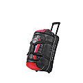 Samsonite® Andante 22" Wheeled Duffel Bag, Black/Red 1 thumbnail image