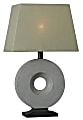 Kenroy Neolith Outdoor Table Lamp, 26"H, Taupe Shade/Concrete Base