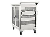 Tripp Lite 32-Port USB Charging Cart Storage Station iPad Android Tablet White - Cart (sync and charge) - for 32 tablets - white - wall-mountable 1 thumbnail image