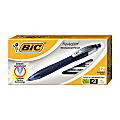 BIC® Reaction™ Mechanical Pencils, 0.7 mm, Blue Barrel, Pack Of 12