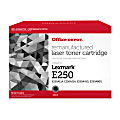 Office Depot® Remanufactured Black Toner Cartridge Replacement For Lexmark™ E250A11A, ODE250