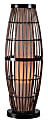 Kenroy Biscayne Outdoor Table Lamp, 31"H, Tan Shade/Rattan Base