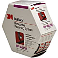 3M Dual Lock Reclosable Fastener System - 14.70 ft Length x 1" Width - Polypropylene, Polyolefin, Acrylic - 2 RollRoll - Black 1 thumbnail image