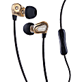 Maxell Dual Driver Earbuds - Stereo - Wired - Earbud - Binaural - In-ear - Gold 1 thumbnail image