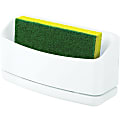 Command Under Sink Sponge Storage Caddy, 9.4 x 12 x 7.8, White