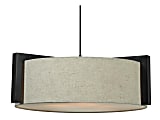 Kenroy Home Teton Hanging Pendant Lamp, 3-Light, 7"H, Bronze