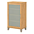 Bush Furniture Somerset 24"W Media Accent Cabinet, Maple Cross, Standard Delivery