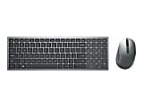 Dell Multi-Device KM7120W - Keyboard and mouse set - wireless - 2.4 GHz, Bluetooth 5.0 - US English - titan gray 1 thumbnail image