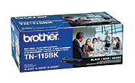Brother® TN-115 Black Toner Cartridge, TN-115BK 1 thumbnail image