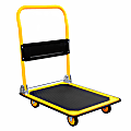 Mount-It! MI-921 Foldable Flatbed With Swivel Wheels, 33"H x 23"W x 35"D, Black 1 thumbnail image