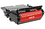 REPLACE LEX T520,MICR Remanufactured Toner Cartridge, Black 1 thumbnail image