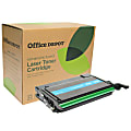 Clover Imaging Group™ Remanufactured Cyan Toner Cartridge Replacement For Samsung CLP-C600A, ODCLP600C