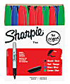Sharpie® Permanent Fine-Point Markers, Assorted Colors, Pack Of 36