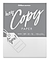 Office Depot® Brand School Multi-Use Print & Copy Paper, Letter Size (8 1/2" x 11"), 92 (U.S.) Brightness, 20 Lb, White, Pack Of 300 Sheets