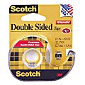 Scotch® 137 Photo-Safe Double-Sided Tape In Dispenser, 1/2" x 450", Clear