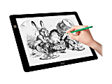 Adesso CyberPad P1- 12" x 9" LED Light Tracing Pad - 10.5" Width x 0.3" Height x 14.2" Length - Glass, Acrylic 1 thumbnail image