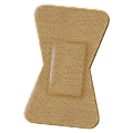 Medline Comfort Cloth Woven Fingertip Bandages, 2" x 1 1/2", Neutral, Box Of 100 1 thumbnail image
