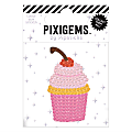 Pipsticks Pixigem Stickers, 2" x 2", Chloe Cupcake 1 thumbnail image
