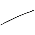 StarTech.com 100 Pack 8" Cable Ties - Black Large Nylon/Plastic Zip Ties Adjustable Network Cable Wraps UL TAA