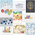 All Occasion Assorted Birthday Greeting Cards With Envelopes, 7-7/8" x 5-5/8", Pack of 50