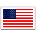 Office Depot® Brand Packing List Envelopes, 5 1/4" x 8", USA Flag, Pack Of 1,000